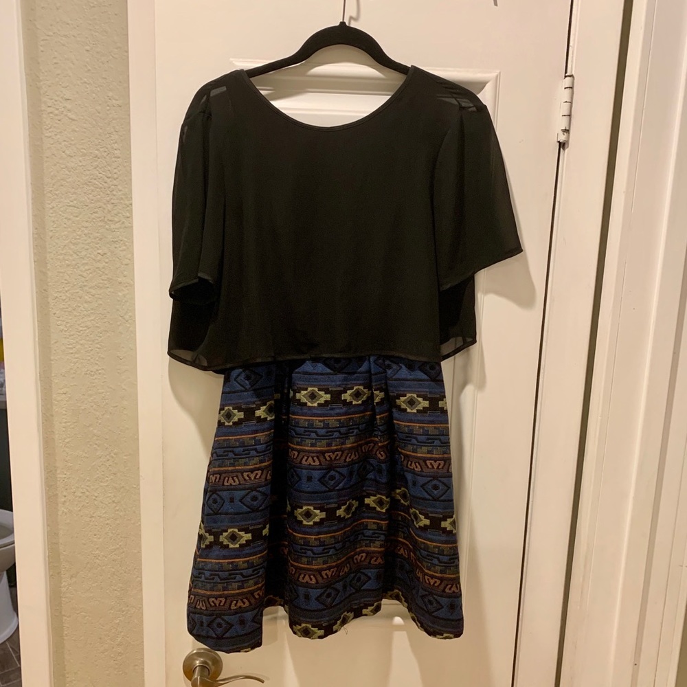 NWOT-BCBG Generation Tribal Pattern Dress